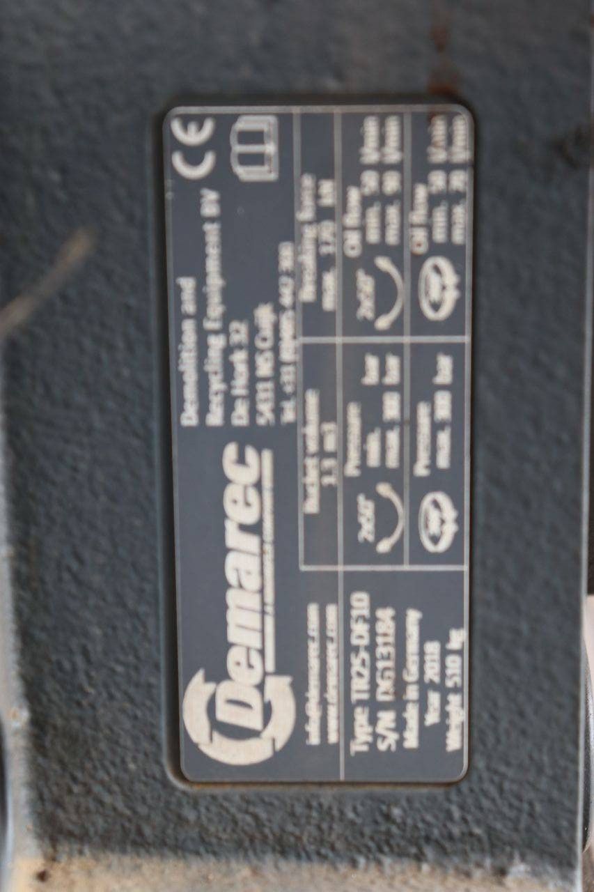 Demarec TR25-DF10 CW30 2018 rotary tilt coupler