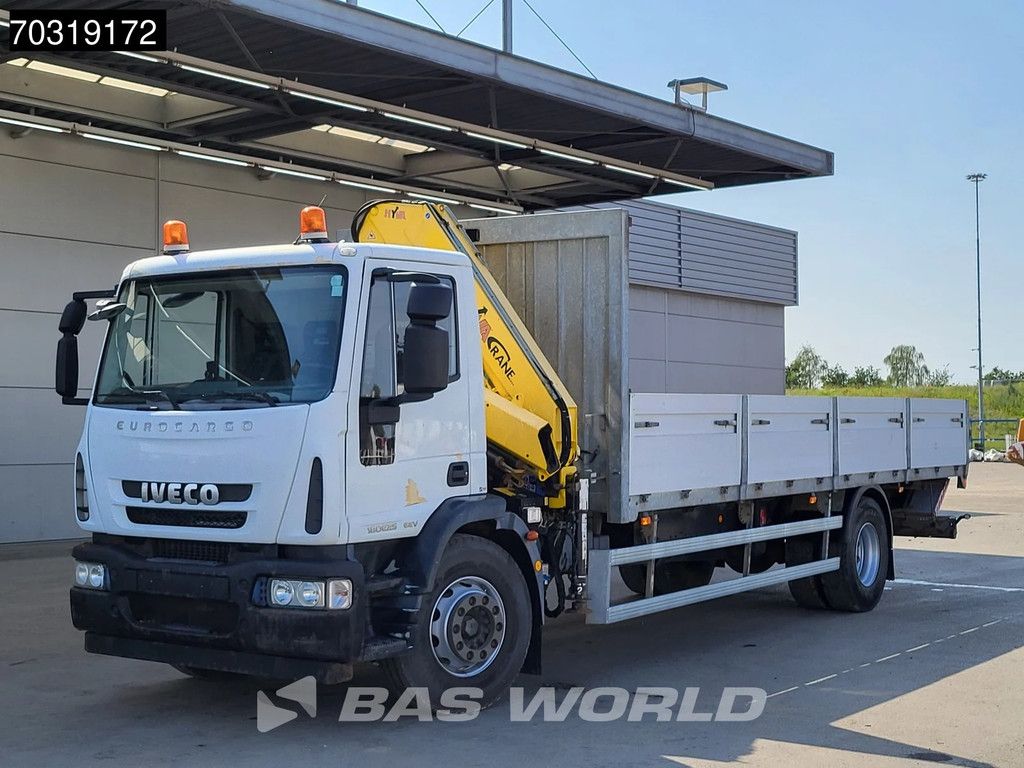 Iveco Eurocargo 180E250 4X2 HYVA V911 3S Kran Crane Manual Euro 5
