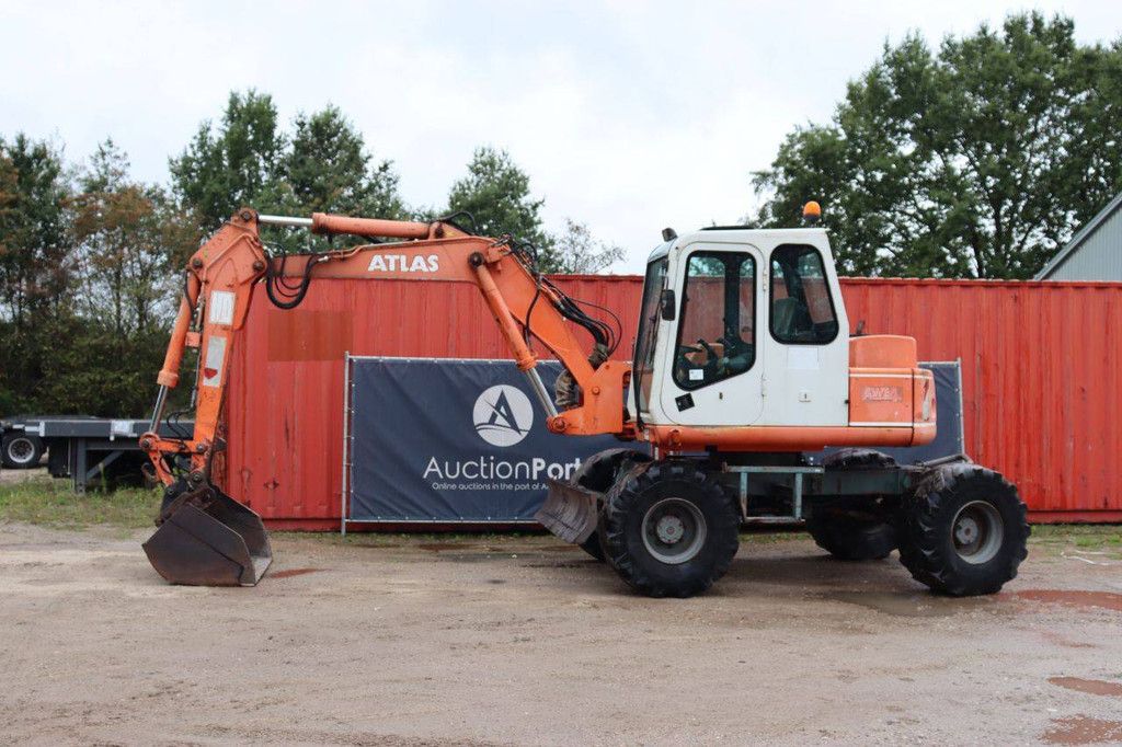 Wheel excavator Atlas 1104 Diesel 44kW 1995