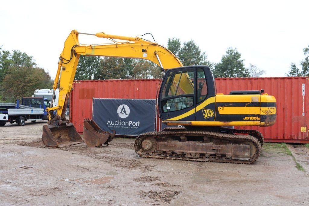 Rupsgraafmachine JCB JS160L Diesel 95kW