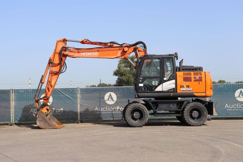 Wheel excavator Hitachi ZX140W-6 Diesel 105kW 2018
