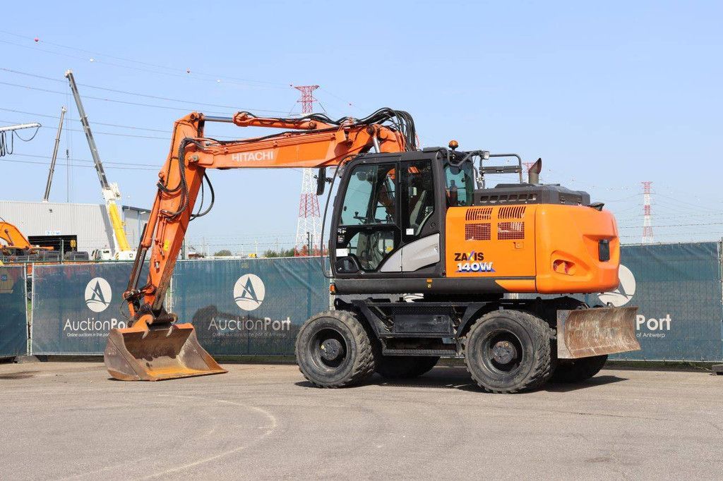Wheel excavator Hitachi ZX140W-6 Diesel 105kW 2018