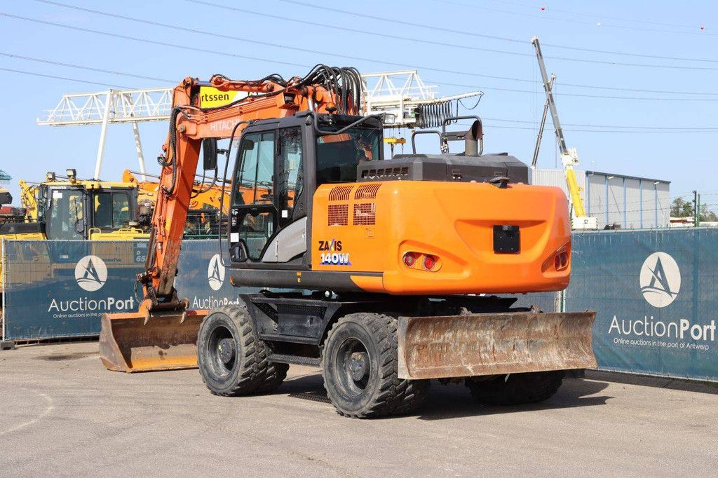 Wheel excavator Hitachi ZX140W-6 Diesel 105kW 2018