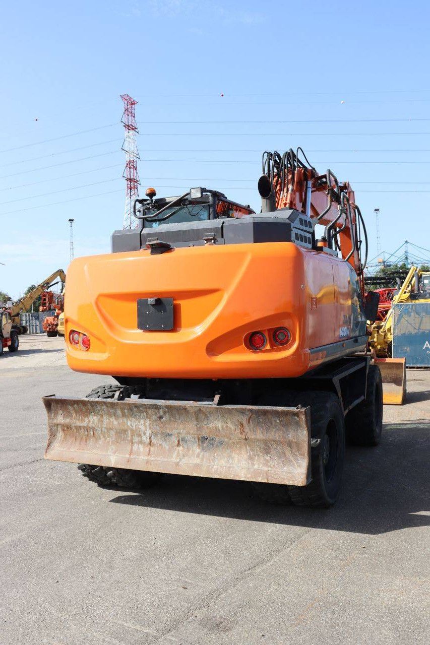 Wheel excavator Hitachi ZX140W-6 Diesel 105kW 2018
