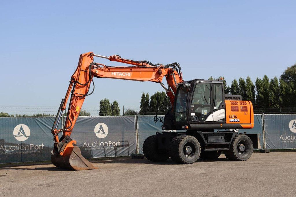 Wheel excavator Hitachi ZX140W-6 Diesel 105kW 2018