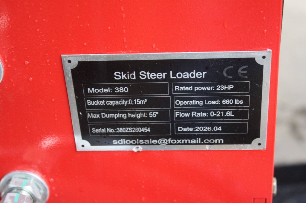 Captok CK380 Skid Steer Loader Petrol 23hp 2026 New Demo