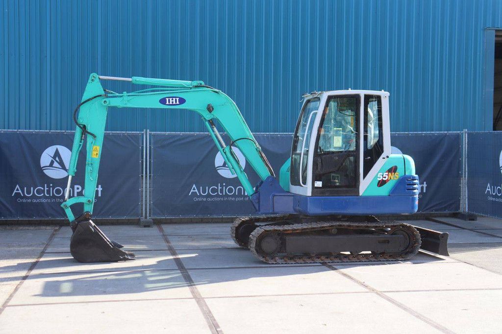 Rupsgraafmachine Ihi 55NSL Diesel 43kW 2012