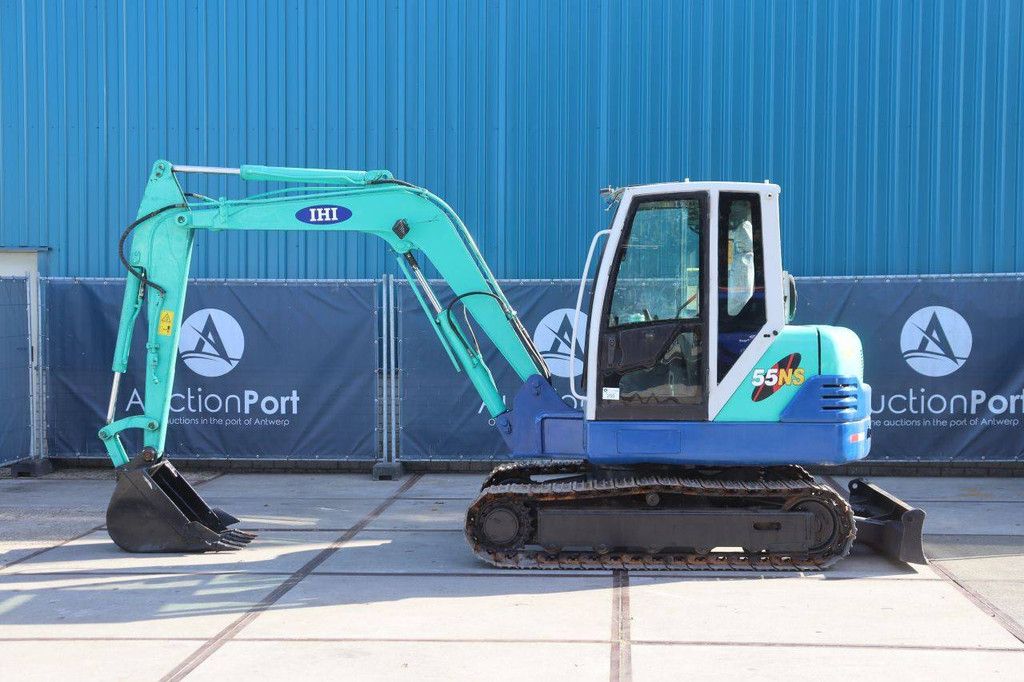 Rupsgraafmachine Ihi 55NSL Diesel 43kW 2012