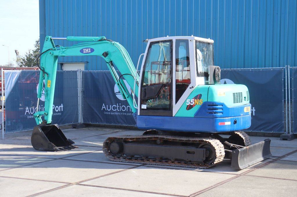 Rupsgraafmachine Ihi 55NSL Diesel 43kW 2012