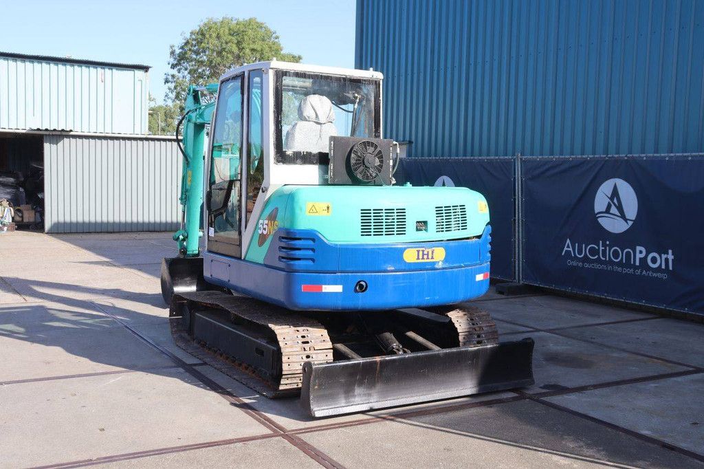 Rupsgraafmachine Ihi 55NSL Diesel 43kW 2012