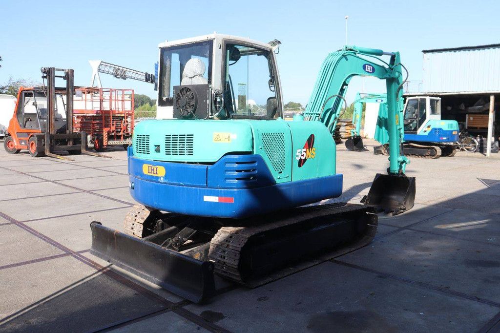 Rupsgraafmachine Ihi 55NSL Diesel 43kW 2012
