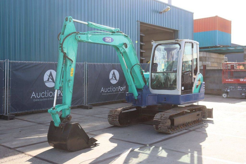 Rupsgraafmachine Ihi 55NSL Diesel 43kW 2012