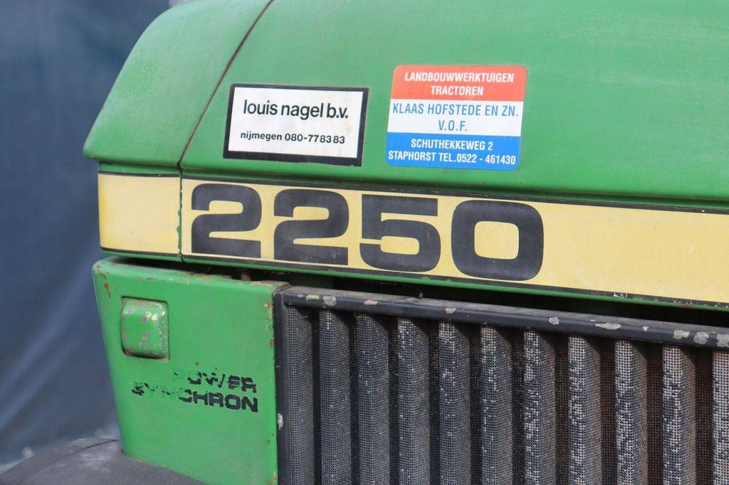 Tractor John Deere 2250 Diesel 1988