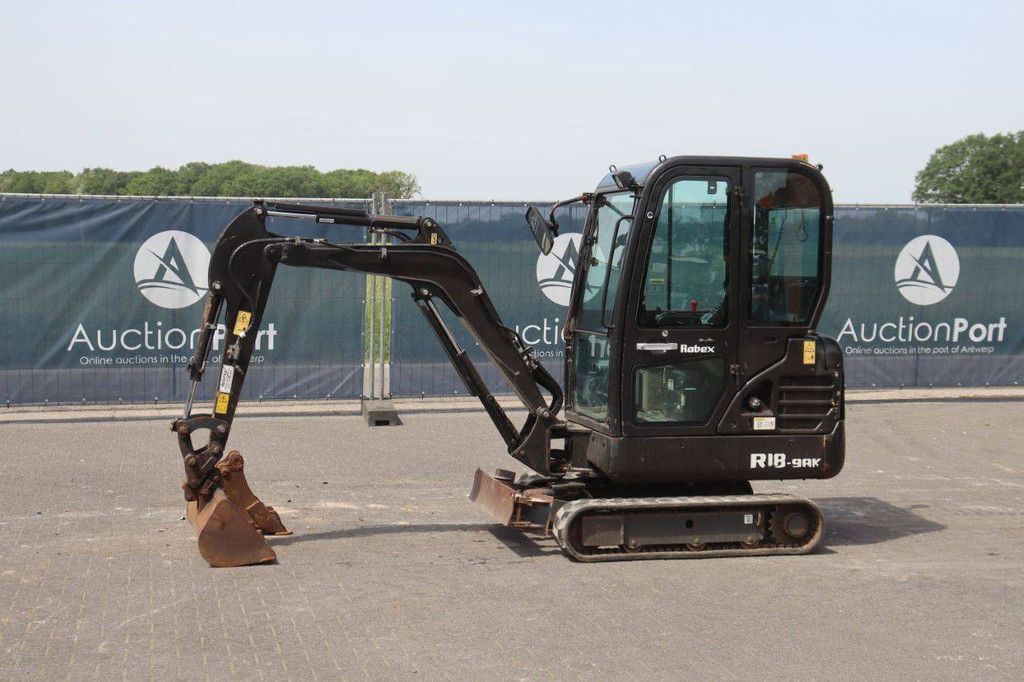 Rupsgraafmachine Hyundai Robex R18-9AK Diesel