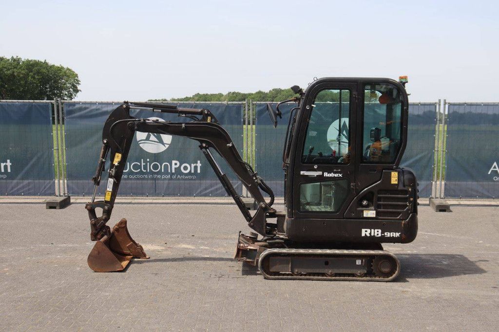 Rupsgraafmachine Hyundai Robex R18-9AK Diesel