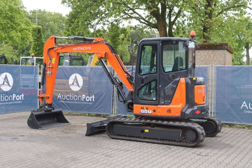 Crawler excavator Hitachi ZX55U-6 CLR Diesel 29.1kW 2022