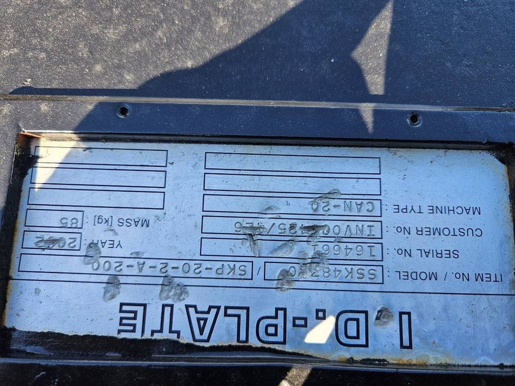 Sorteergrijper Verachtert VRG30 2002