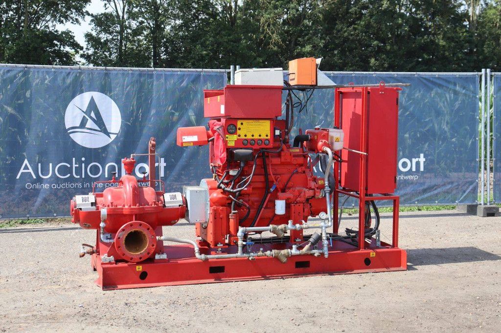 Fire extinguishing pump system Nijhuis HGT1-200.340 157kW 2012 New