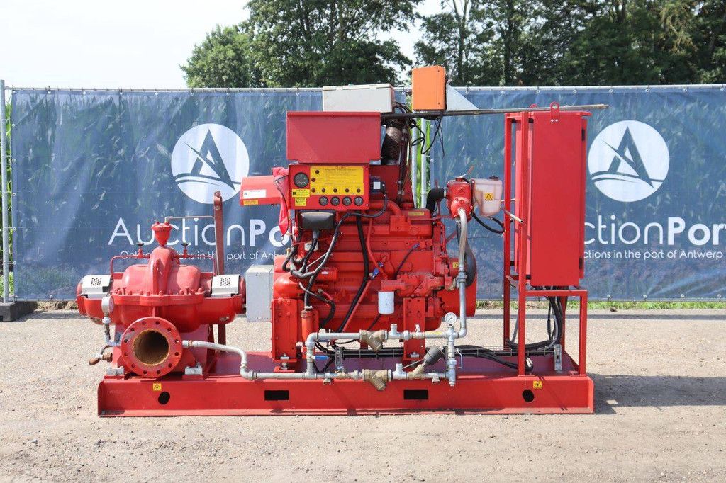 Fire extinguishing pump system Nijhuis HGT1-200.340 157kW 2012 New