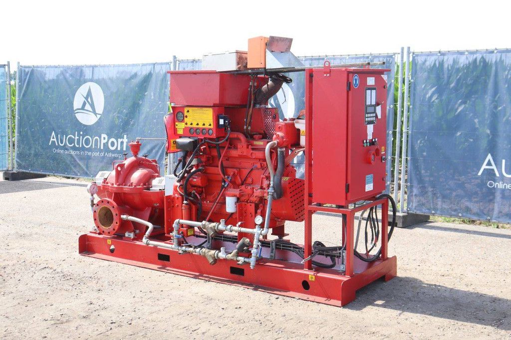 Fire extinguishing pump system Nijhuis HGT1-200.340 157kW 2012 New