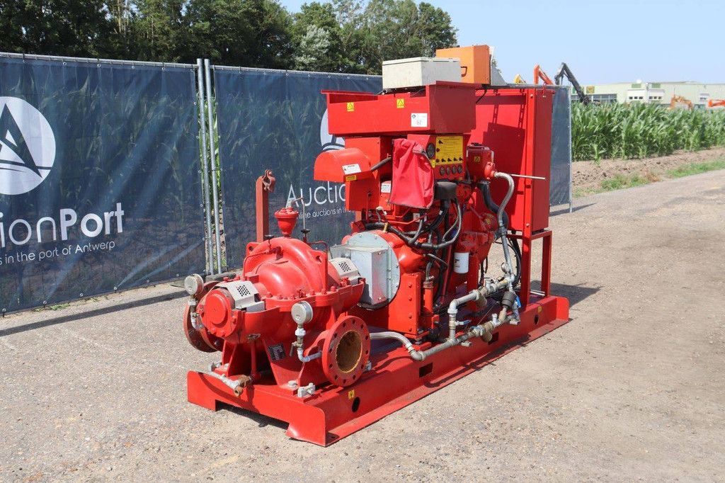 Fire extinguishing pump system Nijhuis HGT1-200.340 157kW 2012 New