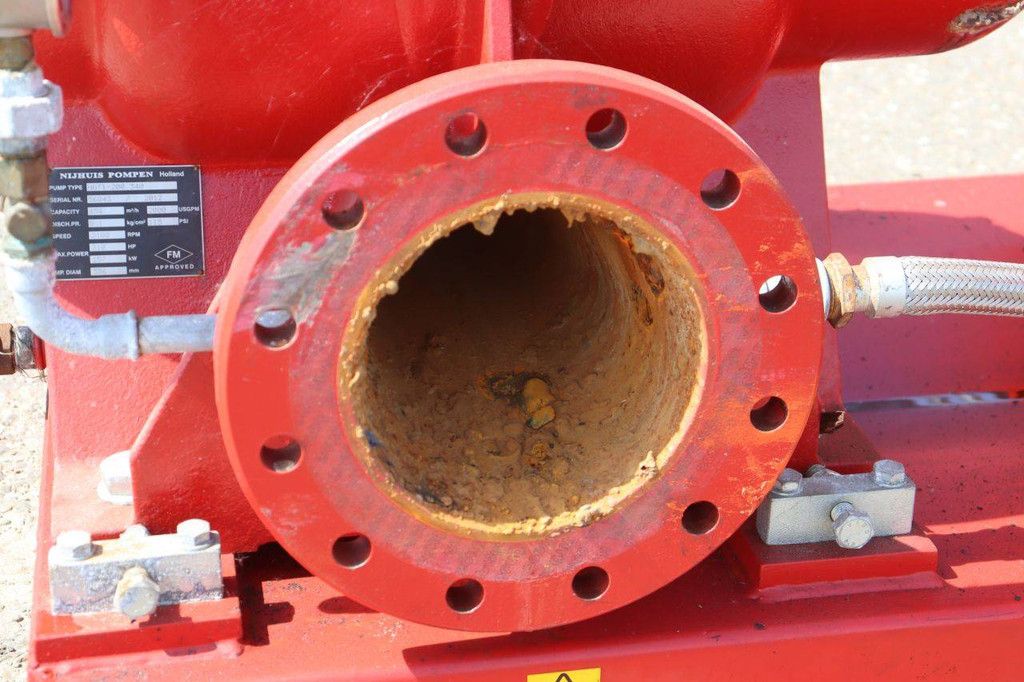 Fire extinguishing pump system Nijhuis HGT1-200.340 157kW 2012 New