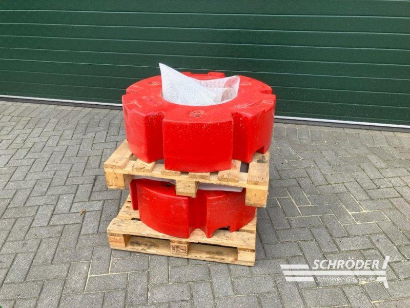 Fendt 2X 600KG RADGEWICHTE BELASTUNGSGEWICHTE