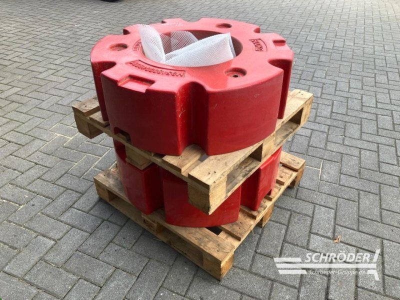 Fendt 2X 600KG RADGEWICHTE BELASTUNGSGEWICHTE