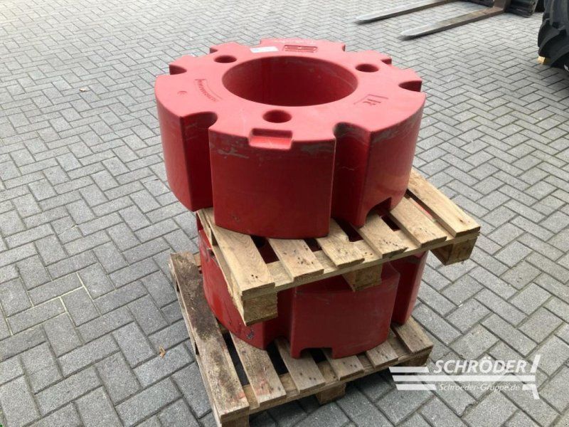 Fendt 2X 1000KG RADGEWICHTE BELASTUNGSGEWICHTE