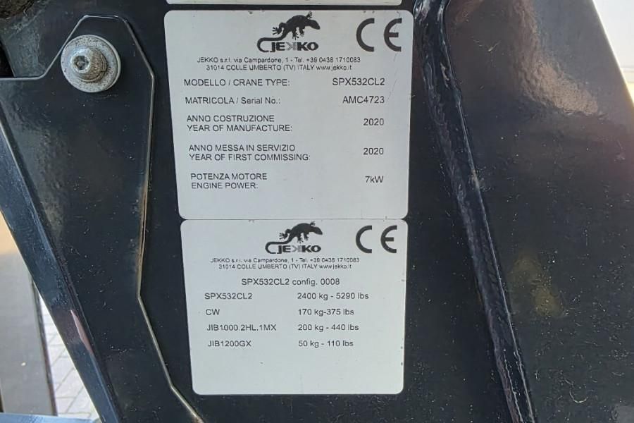 Jekko SPX532CL Electric, Remote Controlled, 17.3m Liftin