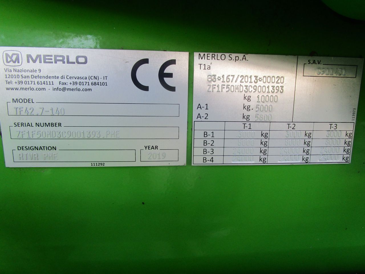 Merlo 42.7 tf 140 pk 383 uren !!!!!!!