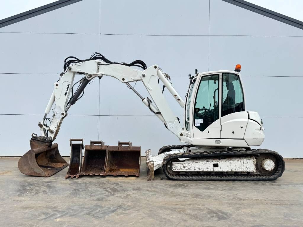 Mecalac 10MCR - Many extra attachments! Auto Lube