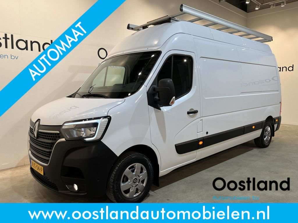 Renault Master 2.3 dCi 150 PK L3H3 Automaat / Euro 6 / Airco / Cruise Control / CarPlay / Camera / Trekhaak / Navigatie / 3-Zits