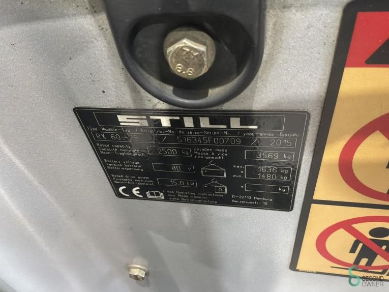 Forklifts Electric Still RX60-25 2015 Non-marking
