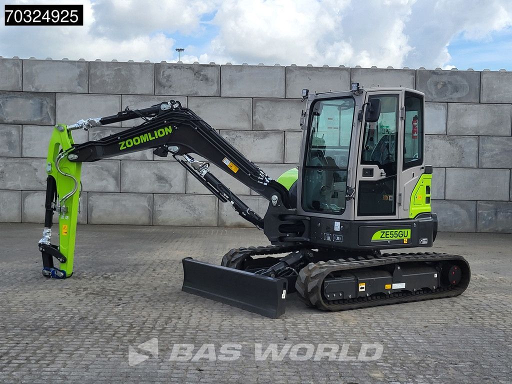 Zoomlion ZE55 GU KUBOTA ENGINE - CE CERTIFIED