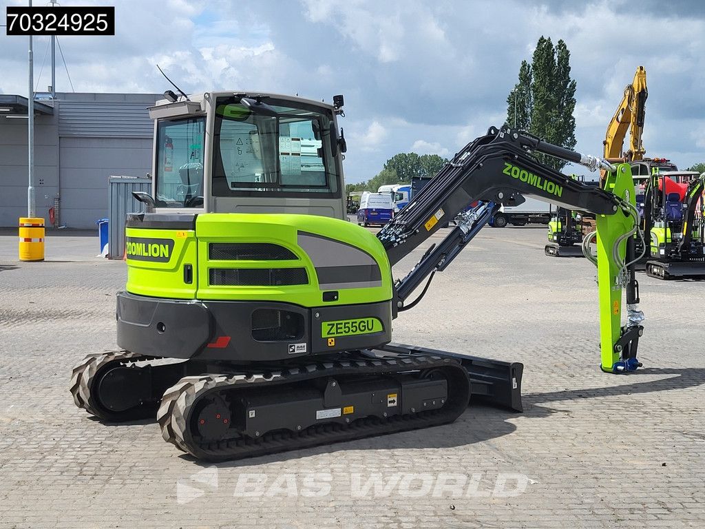 Zoomlion ZE55 GU KUBOTA ENGINE - CE CERTIFIED