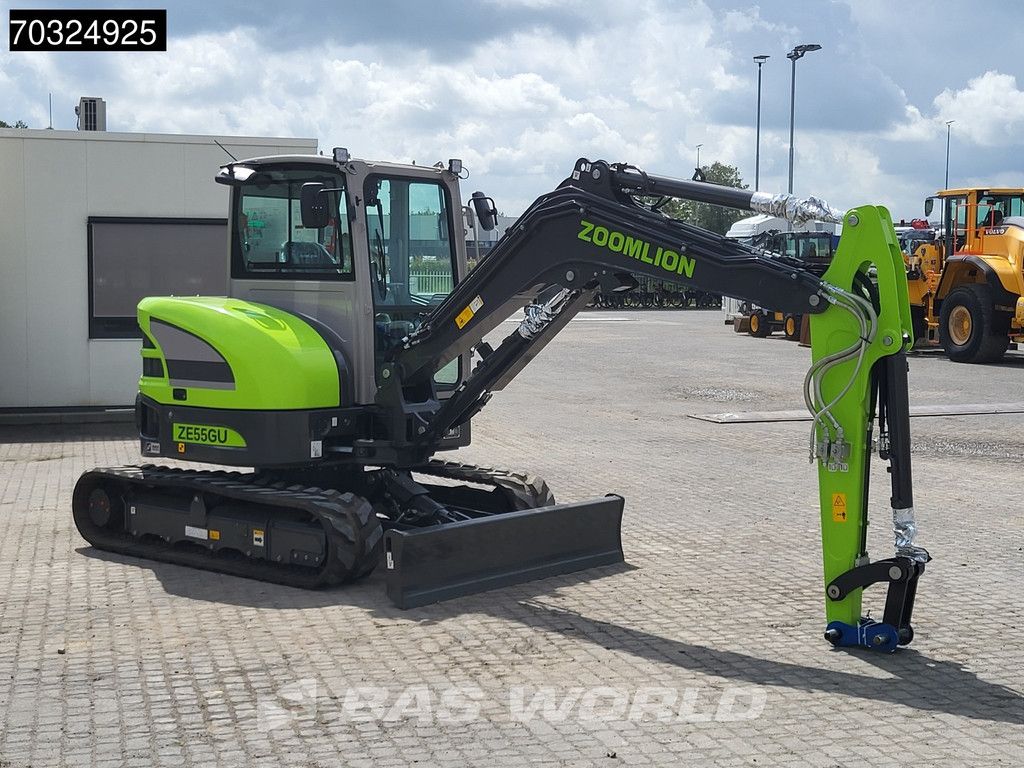 Zoomlion ZE55 GU KUBOTA ENGINE - CE CERTIFIED