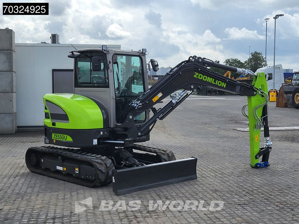 Zoomlion ZE55 GU KUBOTA ENGINE - CE CERTIFIED