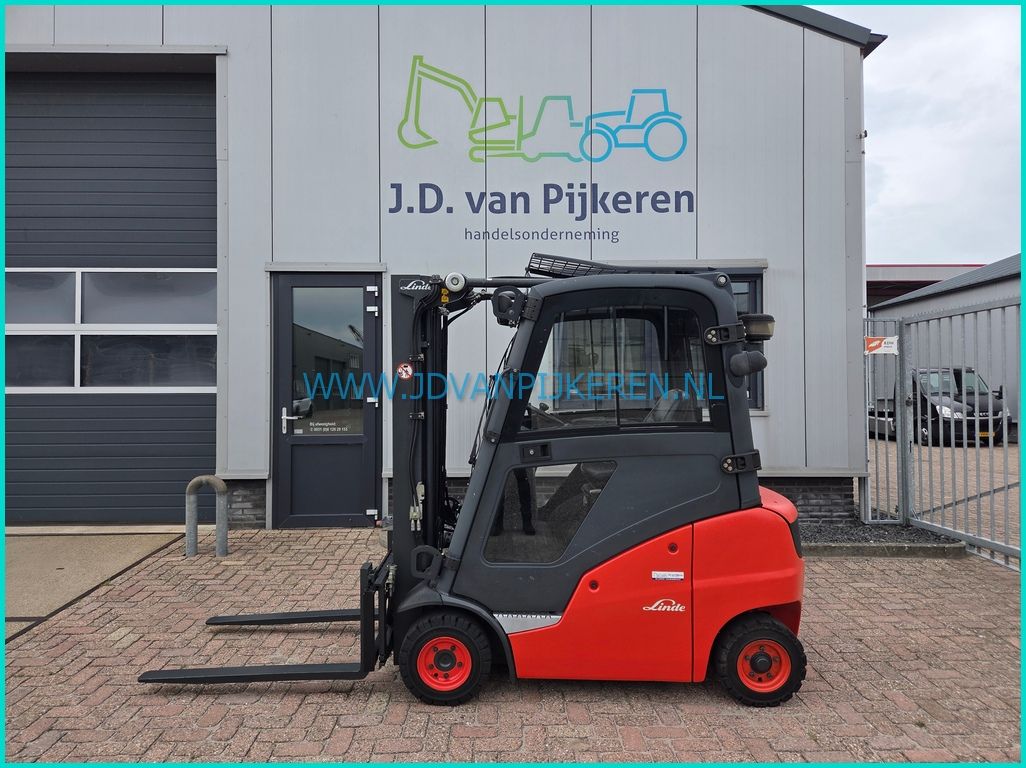 Linde H18D-01 diesel triplex4.6m+shift+4xhydraulic+cabine