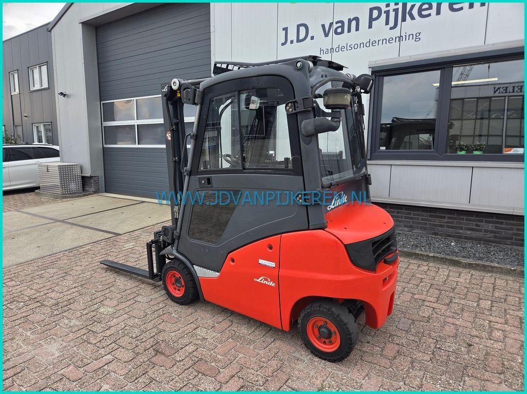 Linde H18D-01 diesel triplex4.6m+shift+4xhydraulic+cabine