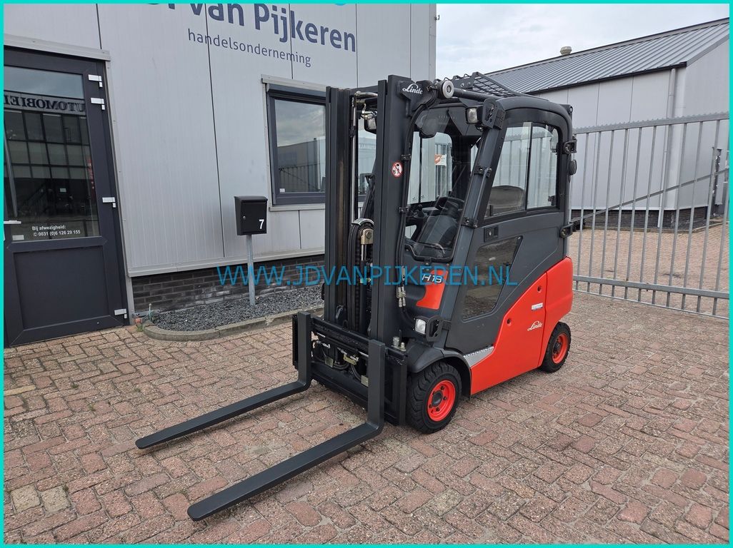 Linde H18D-01 diesel triplex4.6m+shift+4xhydraulic+cabine