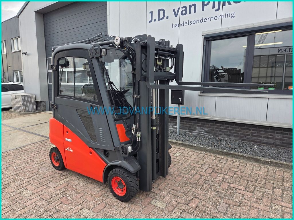 Linde H18D-01 diesel triplex4.6m+shift+4xhydraulic+cabine