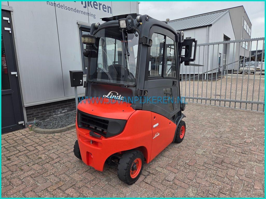 Linde H18D-01 diesel triplex4.6m+shift+4xhydraulic+cabine