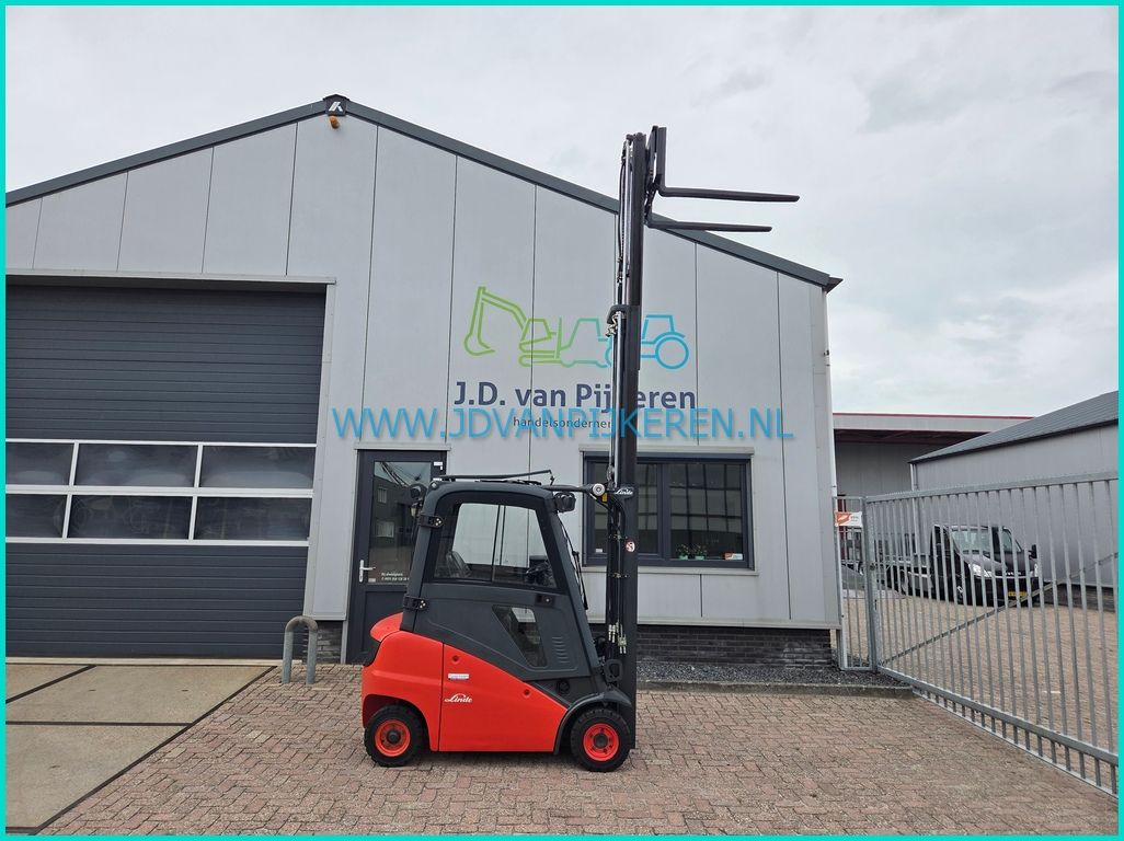Linde H18D-01 diesel triplex4.6m+shift+4xhydraulic+cabine