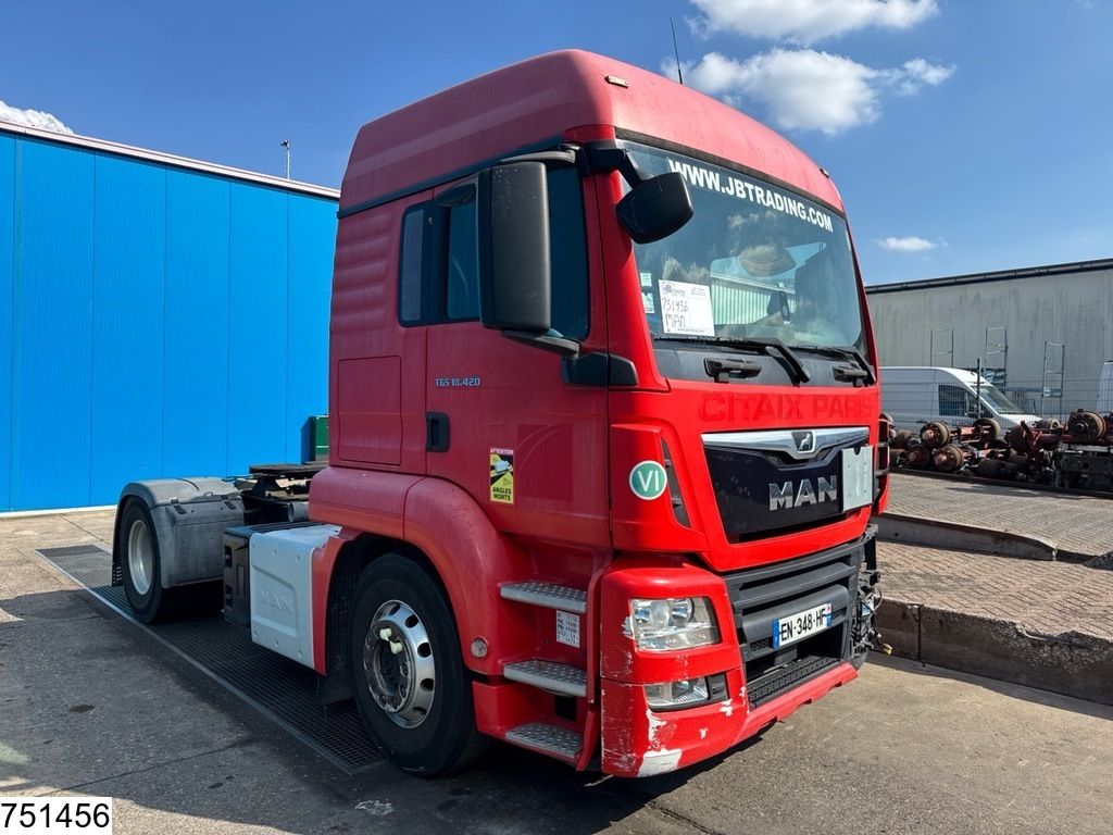 MAN TGS 18 420 EURO 6, Standairco, Retarder, PTO
