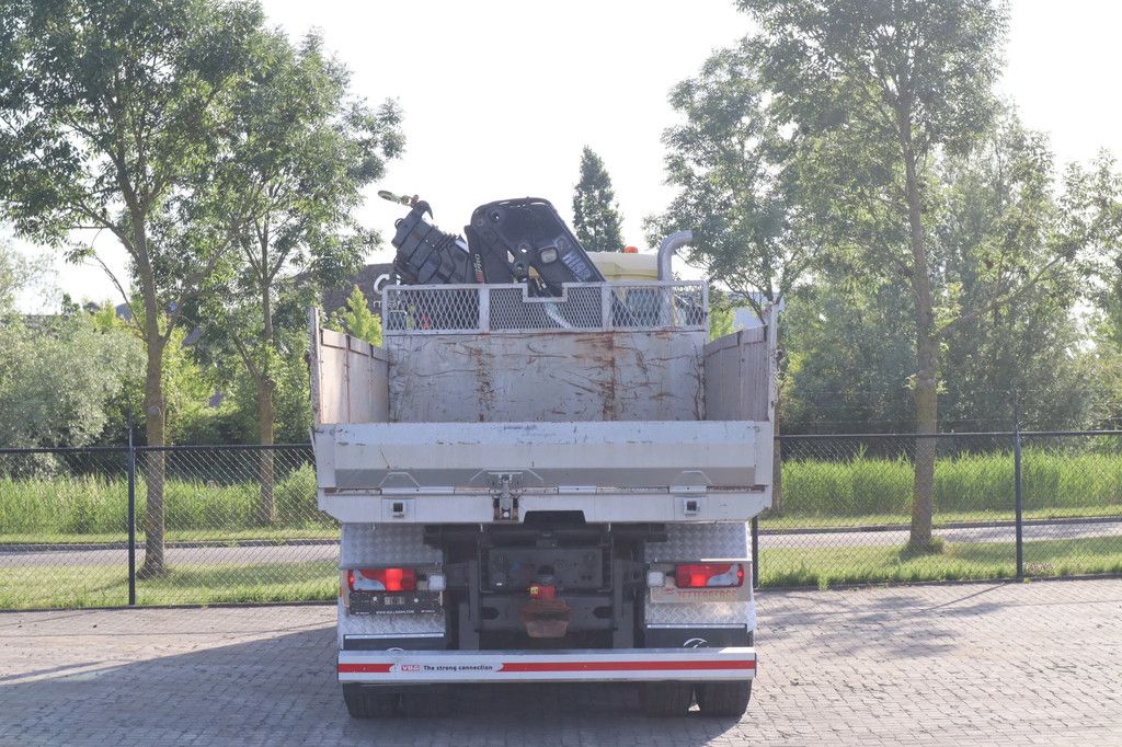 MAN TGA 33.480 | 6X4 | HIAB 166E-5 | KIPPER | EURO 3 | FULL STEEL