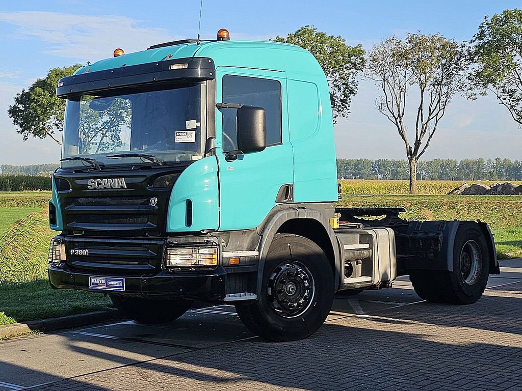 SCANIA P380 manual hydraulics