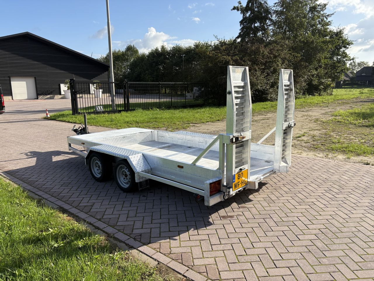 Ultra-lite aanhanger aluminium KUIP 3500 KG