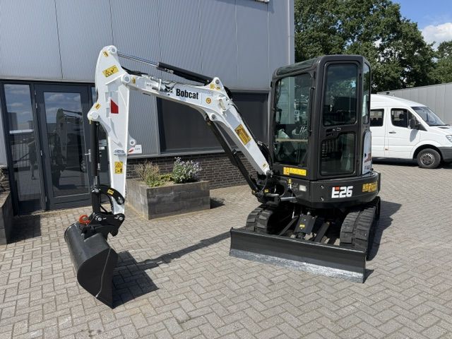 Bobcat E26 2.7T Minigraver Minikraan SLP/SRT 2500u ZGST