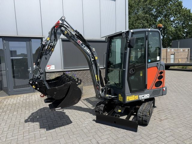 Terex TC20 2T Minigraver Minikraan SLP/SRT HCW 2500u ZGST
